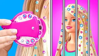 🚨 SOCORRO! A BARBIE FOi PRESA😱 Transformação 😍 e Truques de Pais Bons e Ruins, por 123 GO! TRENDS