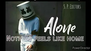 Marshmello Alone Song Whatsapp Status 2020