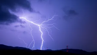 【ASMR風】1時間 自然音 心地よい雷の音 1hour Nature Sounds of a Thunder for Relaxing