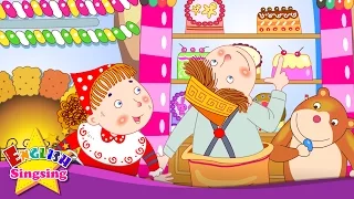 Hansel and Gretel - How many cakes? (Counting) - English Fairy-tale for kids