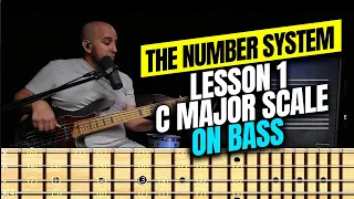 Mastering the Number System: Bass Guitar in C Major - Unlocking the Secrets of the Key