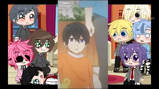 Yarichin reacts to Free! *inspired*(links in description for tik toks)