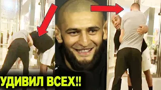 Чимаев УДИВИЛ ВСЕХ в Абу-Даби! Борьба Чимаева и Кормье! Слова Гэтжи