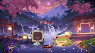 chill Onsen day - calm your anxiety, relaxing music - lofi hip hop mix - aesthetic lofi