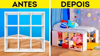 TRANSFORMAÇÃO INCRÍVEL DE UM QUARTO INFANTIL || As Melhores Ideias de Reforma de Quartos