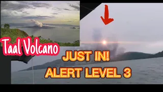 BULKAN TAAL NAG ALBURUTO| TAAL VOLCANO PHREATOMAGMATIC ERUPTION JULY 1,2021