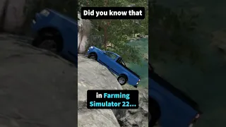 Did you know that in FARM SIM 22 there’s no fall damage?