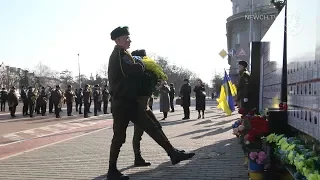 Чернігів вшановує героїв Дебальцевого