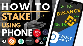 How to Stake on BINANCE and TRUST WALLET // Swipe Token , Tron , Loom Staking and more!