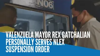 Valenzuela Mayor Rex Gatchalian personally serves NLEx suspension order