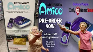 Intellivision Amico GameStop Advertisement Poster - Sinistermoon's Retro Reviews