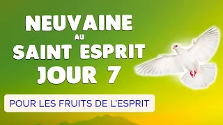 🙏 NEUVAINE au SAINT ESPRIT Jour 7 🔥 Prière pour les FRUITS de l'ESPRIT SAINT