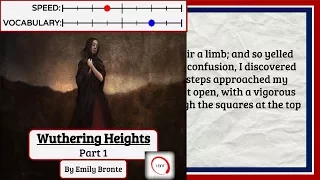 Wuthering Heights Part 1-  Learn English Through Story, Audiobook with Subtitles [British Accent]