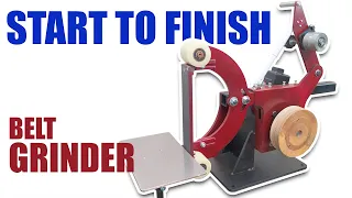 How to make a Belt Grinder, in detail from start to finish, belt sander