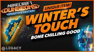 Minecraft Dungeons - WINTERS TOUCH | Unique Item Guide | Creeping Winter DLC