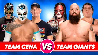 Rey Mysterio & John Cena & Sin Cara vs. Big Show & Kane & Andre The Giant - WWE Tag Match 2024