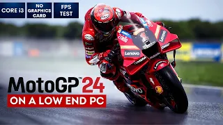 MotoGP 24 gameplay on Low End PC | NO Graphics Card | i3