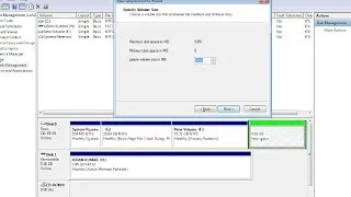 How to create partition in windows 7 after installation