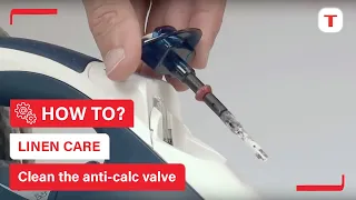 How to clean the Anti-Calc valve of your steam iron? | Tefal