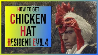 Resident Evil 4 Remake: How to get Chicken Hat | Decreases Received Damage (Showcase)