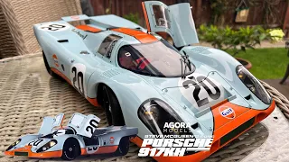 Build Steve McQueen's Iconic Porsche 917kh from Agora Models - Pack 12 - Stages 90-100