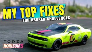 How to fix BROKEN #FORZATHON Weekly Challenges in FORZA HORIZON 5