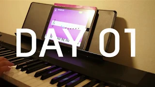 중년의 피아노 DAY 01 (with Simply Piano)