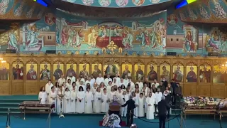 Last "Goodbye" to Lena Melanidou by her beloved choir