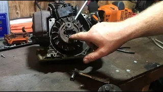 Stihl FS410C strimmer clutch repair