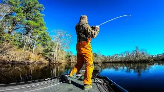 I Got SHOT AT While FISHING a LOADED Creek!! || They Were Chewing!!