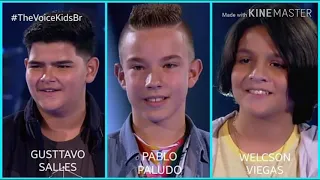 Gusttavo Salles, Pablo Paludo e Welcson Viegas | Batalhas - The Voice Kids Brasil 2020