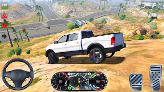 Taxi Sim 2020 Gameplay 29 - Drive Ram Pickup 4X4 For Off-roading In American City - StaRio Simulator