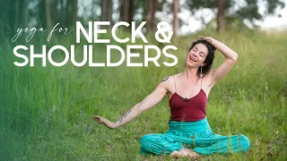 10 Minute Yoga Stretch for Sore Neck & Shoulders | COLE CHANCE YOGA