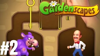 Gardenscapes AD #2 Austins bad dream mini game