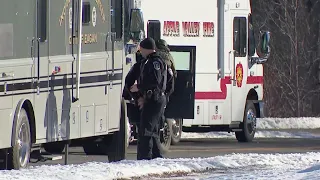 Burnsville police officers shot: Massive police presence