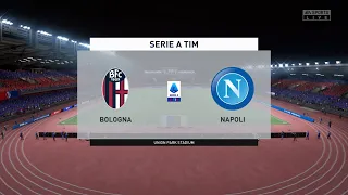 Bologna vs Napoli - 17 Jan 22 - Serie A 2021/2022 Gameplay