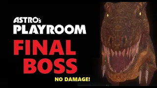 Astro's Playroom Final Boss - PS1 T-Rex Tech Demo - No Damage