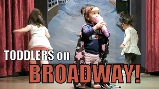 TODDLERS ON BROADWAY! - January 20, 2016 -  ItsJudysLife Vlogs