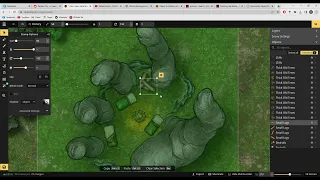 Titan's Grip Campsite - Inkarnate Timelapse