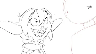 Critical Role Animation - Detective Nott (Pencil Test)