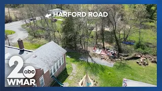 Daycare owner seeking to remove dangerous trees, but it’s a mystery who owns the property