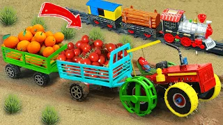 Top the most creatives science projects part P3 | DIY mini tractor trolley heavy truck | Fun Farm
