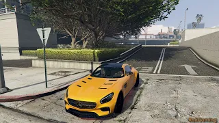 GTA 5 Mercedes GTS AMG prior - REAL LIFE CAR MOD - PC 2020 Gampelay! GEFORCE RTX 2060 OC i7-9700k