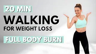 🔥20 Min STEADY STATE WALKING for WEIGHT LOSS🔥ALL STANDING🔥NO JUMPING🔥KNEE FRIENDLY🔥LISS WORKOUT🔥