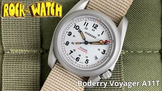 Boderry Voyager A11T Titanium Field Watch