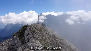 Wanderung auf den Daniel 2340 m (Ammergauer Alpen, Tirol) 07.08.2016