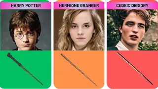 Harry Potter's Characters and Their Wands