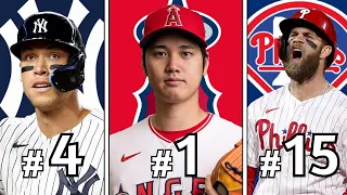 Ranking The Top 25 MLB Players in 2023