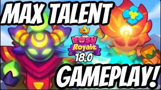 FIRST LOOK at UPDATE 18.0!! MAX TALENT CULTIST and BLADE DANCER REACTION! | In Rush Royale!