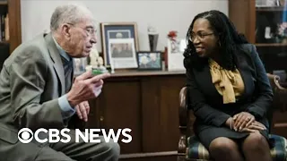 Supreme Court nominee Ketanji Brown Jackson meets with senators ahead of confirmation hearing